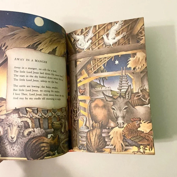 Vintage 1981 Christmas Carols A Treasury of Holiday Favorites Noel  Tennyson - Picture 10 of 15